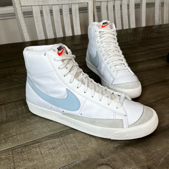 light blue blazer nike